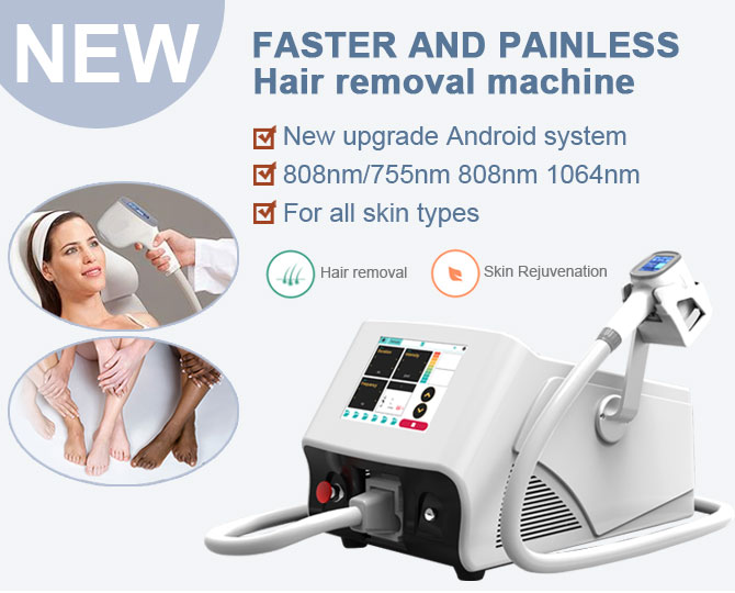 808 diode laser hair removal machine